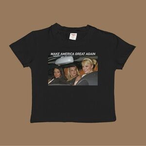 MAGA Paris Hilton, Lindsay Lohan, Britney Spears Baby Tee